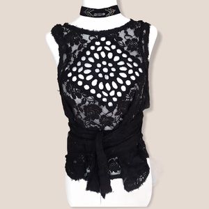 Free People Lace Top